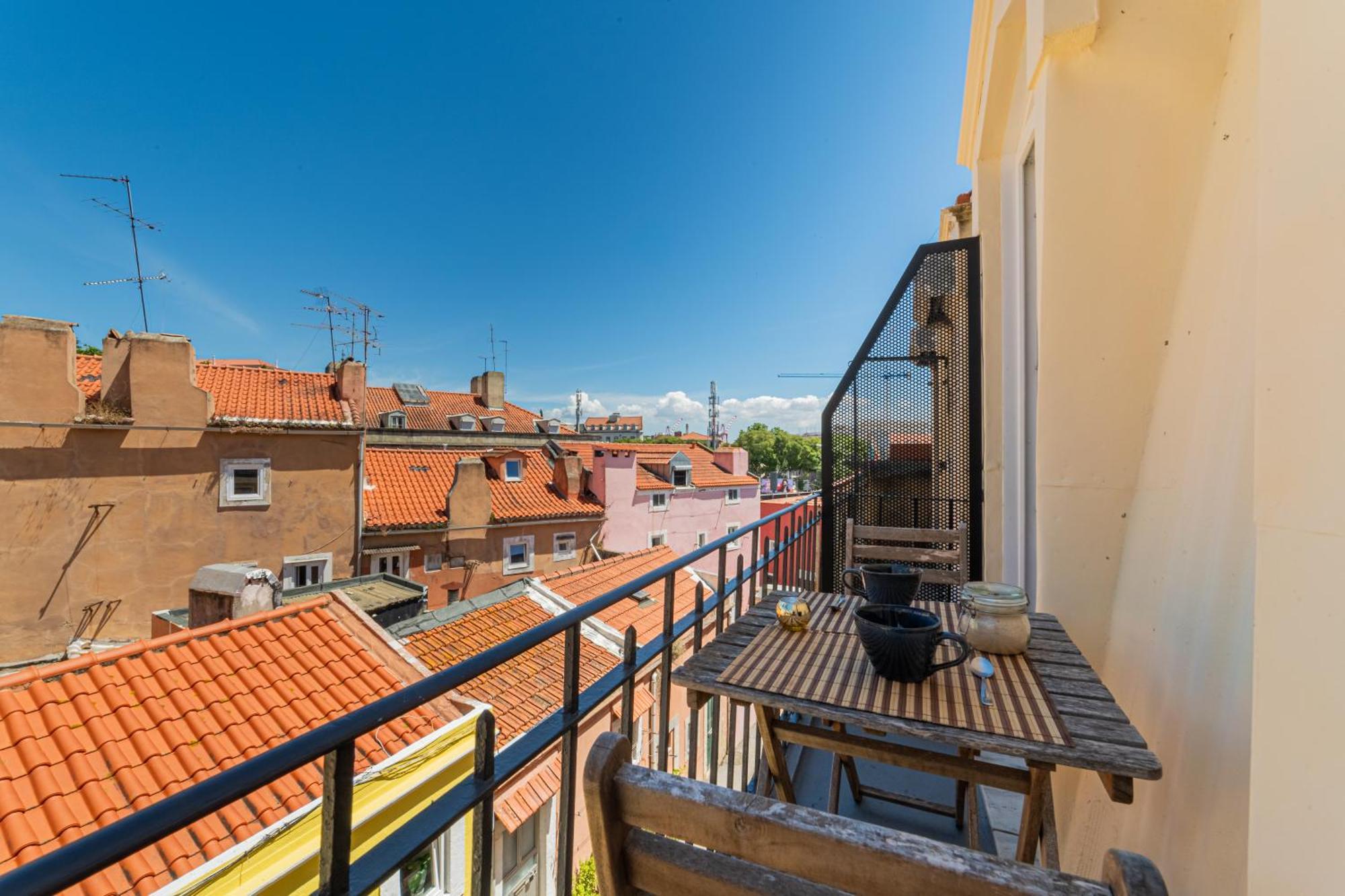Apartamento Bright Duplex With Stunning Bridge Views In The History Area Lisboa